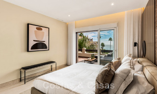 Instapklaar, recent gerenoveerd appartement te koop, in een strandcomplex, met zeezicht op de New Golden Mile, Estepona 46754 