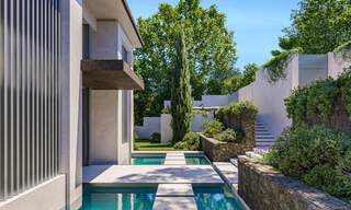 Eigentijdse, architectonische luxevilla te koop op loopafstand van La Quinta Golf Club in Benahavis - Marbella 45755 