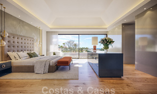 Eigentijdse, architectonische luxevilla te koop op loopafstand van La Quinta Golf Club in Benahavis - Marbella 45759 