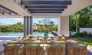 Eigentijdse, architectonische luxevilla te koop op loopafstand van La Quinta Golf Club in Benahavis - Marbella 45765 