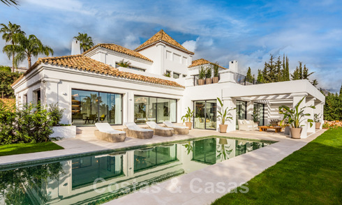 Designervilla te koop omgeven door golfbanen in Nueva Andalucia’s golfvallei, Marbella 48792