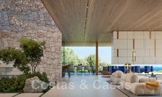 Majestueuze, eigentijdse nieuwbouwvilla te koop met subliem zeezicht in de heuvels van La Quinta te Benahavis - Marbella 46438 