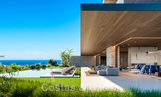 Majestueuze, eigentijdse nieuwbouwvilla te koop met subliem zeezicht in de heuvels van La Quinta te Benahavis - Marbella 46440 