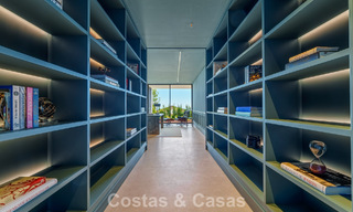 Majestueuze, eigentijdse nieuwbouwvilla te koop met subliem zeezicht in de heuvels van La Quinta te Benahavis - Marbella 786681 