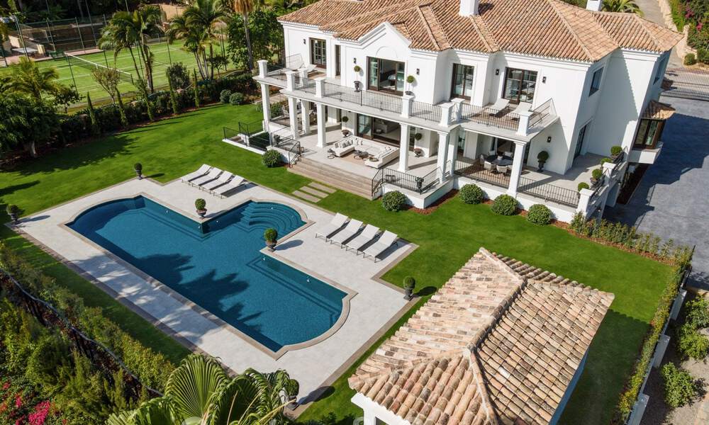 Spectaculaire luxevilla te koop in een Mediterrane bouwstijl in de prestigieuze villawijk Sierra Blanca op de Golden Mile van Marbella 46260