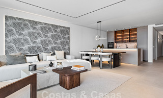 Ruim, gerenoveerd appartement te koop in een strandcomplex met panoramisch zeezicht, op de New Golden Mile tussen Marbella en Estepona 54920 