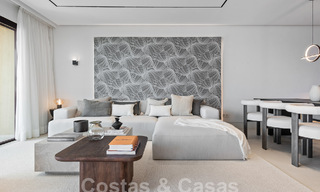 Ruim, gerenoveerd appartement te koop in een strandcomplex met panoramisch zeezicht, op de New Golden Mile tussen Marbella en Estepona 54921 