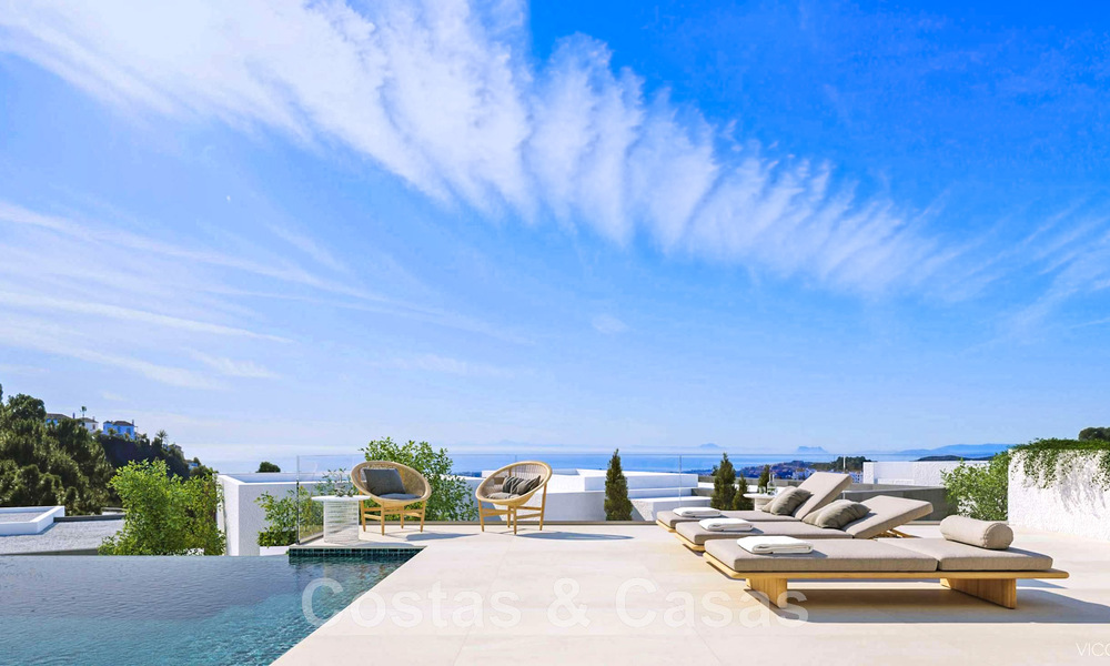 Villa van een exclusief project te koop op een geprivilegieerde locatie, in de heuvels van Benahavis - Marbella 46321