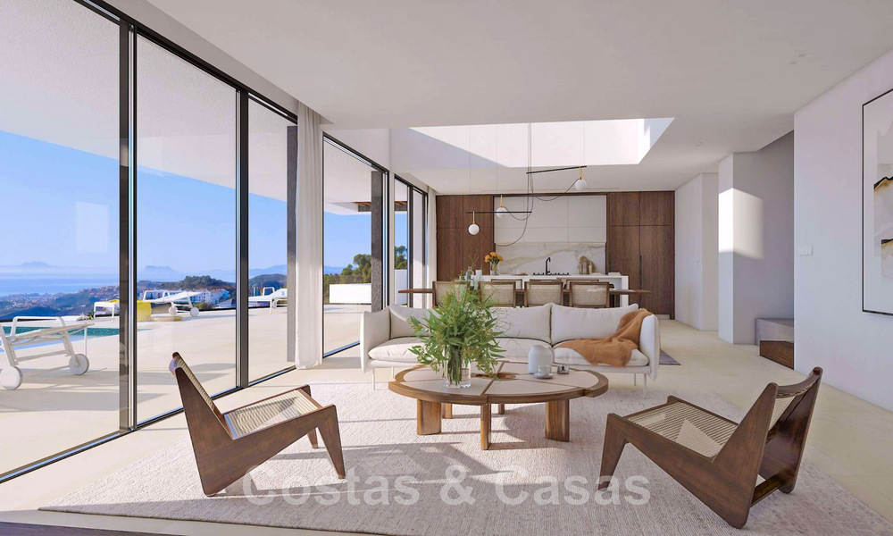 Laatste nieuwbouwvilla van een exclusief project te koop op een geprivilegieerde locatie, in de heuvels van Benahavis - Marbella 46331