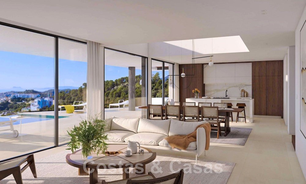 Laatste nieuwbouwvilla van een exclusief project te koop op een geprivilegieerde locatie, in de heuvels van Benahavis - Marbella 46335