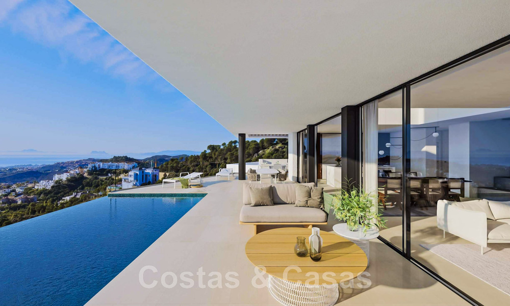 Villa van een exclusief project te koop op een geprivilegieerde locatie, in de heuvels van Benahavis - Marbella 46345