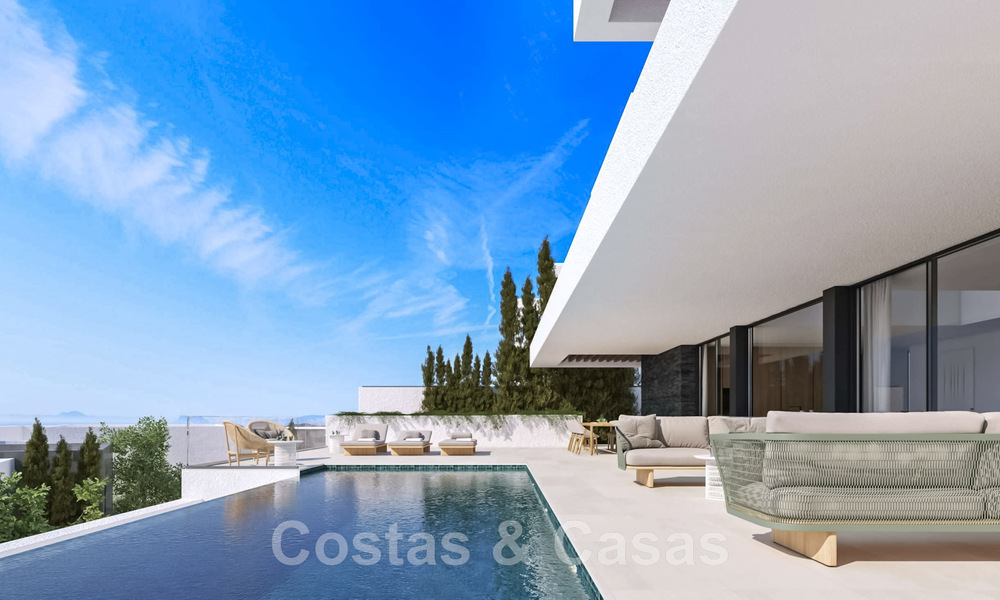 Laatste nieuwbouwvilla van een exclusief project te koop op een geprivilegieerde locatie, in de heuvels van Benahavis - Marbella 46349