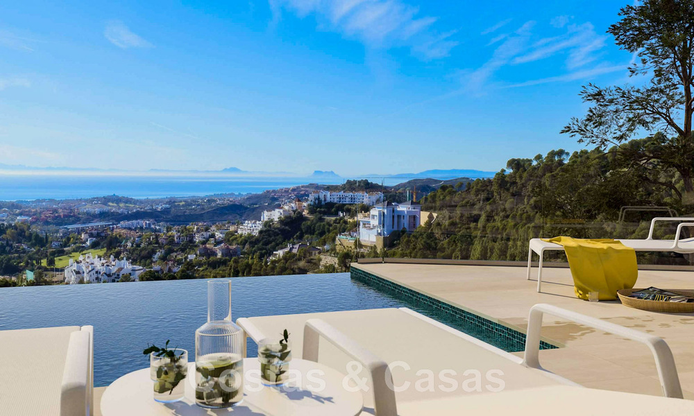 Villa van een exclusief project te koop op een geprivilegieerde locatie, in de heuvels van Benahavis - Marbella 46354