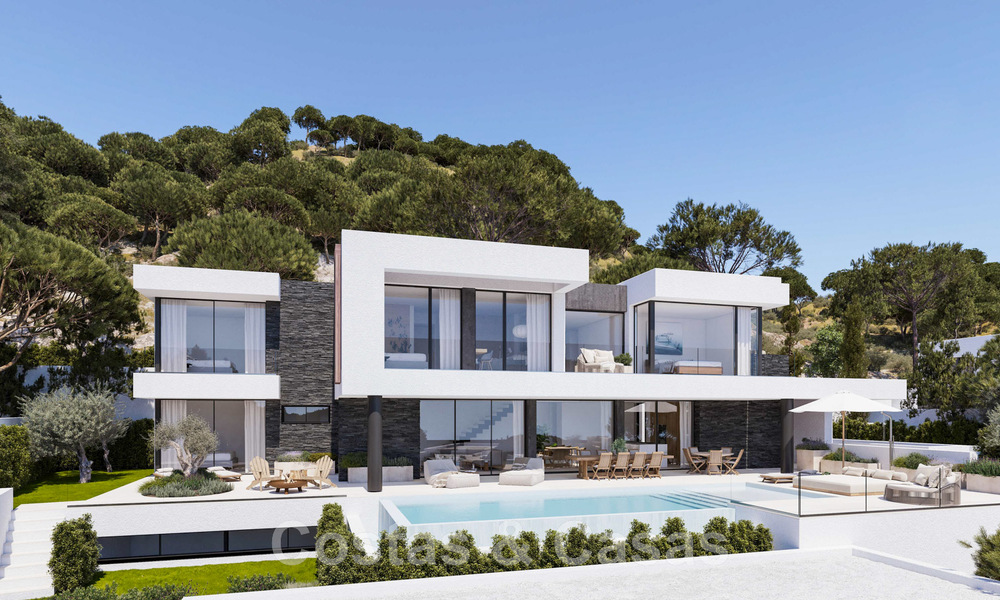 Laatste nieuwbouwvilla van een exclusief project te koop op een geprivilegieerde locatie, in de heuvels van Benahavis - Marbella 46357