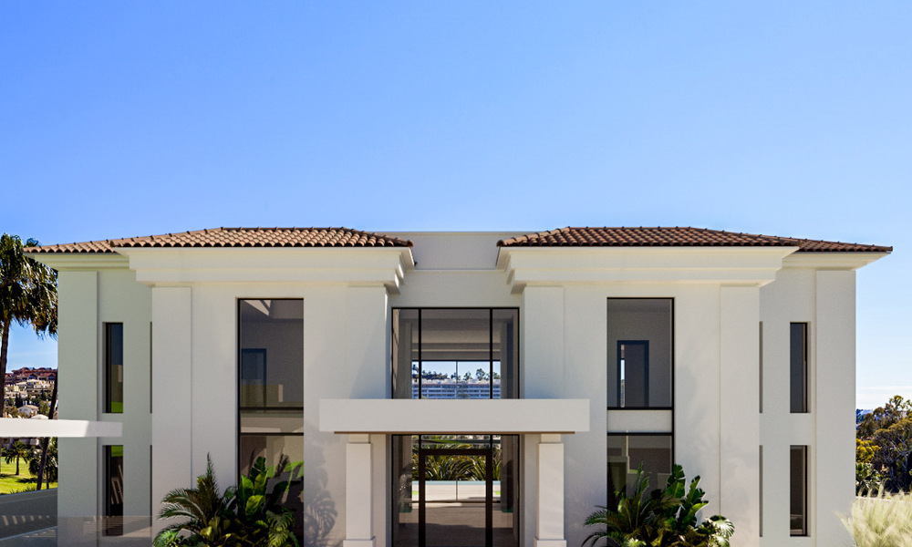 Nieuw op de markt! 2 Meesterlijke, luxevilla’s te koop, eerstelijns Los Flamingos Golf in Marbella - Benahavis 46493