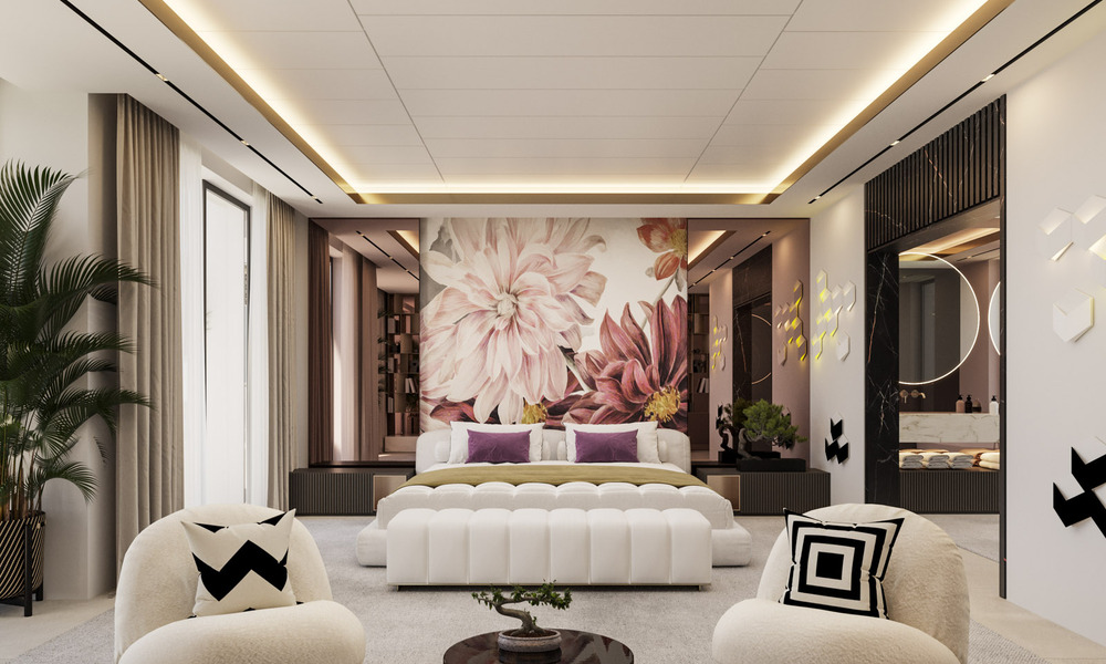 2 Meesterlijke, luxevilla’s te koop, eerstelijns Los Flamingos Golf in Marbella - Benahavis 46494