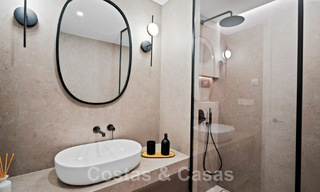 Modern gerenoveerd, 4-slaapkamer penthouse te koop met prachtig zeezicht in een gated community in Benahavis - Marbella 47131 