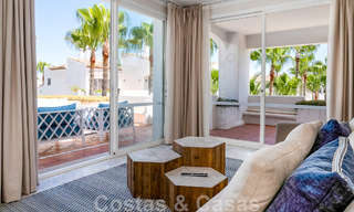 Schitterend 4- slaapkamers penthouse te koop in Puente Romano, op de Golden Mile in Marbella 47744 