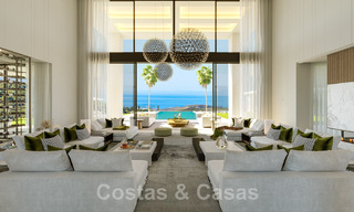 Nieuw artistiek pareltje te koop met panoramisch zeezicht in het meest exclusieve La Zagaleta resort in Benahavis - Marbella 47073 