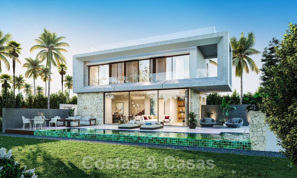 Off-plan designervilla te koop, met solarium op een steenworp afstand van het strand in het hartje van Marbella’s Golden Mile 47564