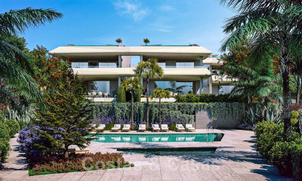 Instapklare, moderne villa te koop ingericht door Tom Ford, met panoramisch zeezicht, dicht bij alle voorzieningen, in het hartje van Nueva Andalucia, Marbella 47208