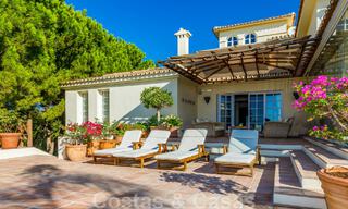 Spaanse luxevilla te koop met panoramisch zeezicht op loopafstand van Mijas Pueblo, Costa del Sol 47185 
