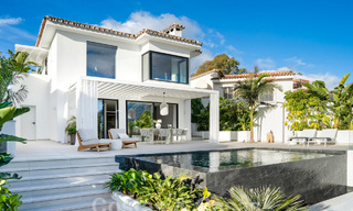 Prachtig gerenoveerde villa, in een Mediterrane stijl met een eigentijds design in Nueva Andalucia, Marbella 61254 