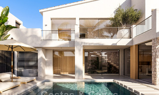 Scandinavische designvilla te koop, volledig gerenoveerd met een strak design in een rustige woonwijk van Nueva Andalucia, Marbella 47476 