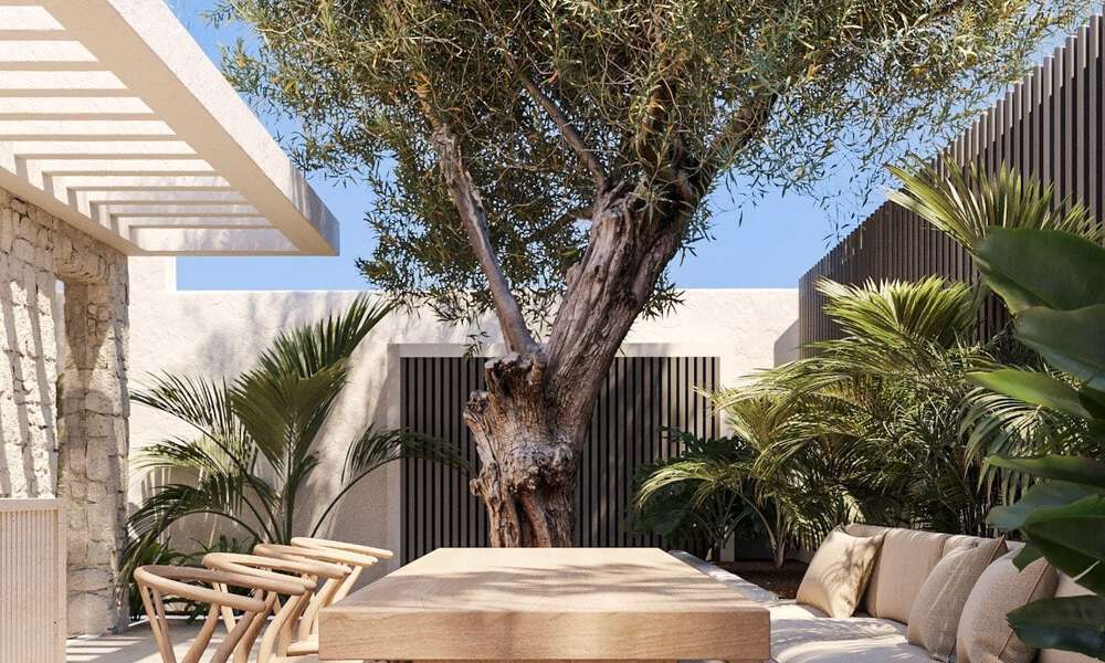 Scandinavische designvilla te koop, volledig gerenoveerd met een strak design in een rustige woonwijk van Nueva Andalucia, Marbella 47477