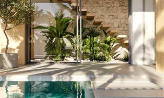Scandinavische designvilla te koop, volledig gerenoveerd met een strak design in een rustige woonwijk van Nueva Andalucia, Marbella 47485 