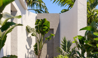 Scandinavische designvilla te koop, volledig gerenoveerd met een strak design in een rustige woonwijk van Nueva Andalucia, Marbella 47486 
