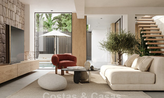 Scandinavische designvilla te koop, volledig gerenoveerd met een strak design in een rustige woonwijk van Nueva Andalucia, Marbella 47492 