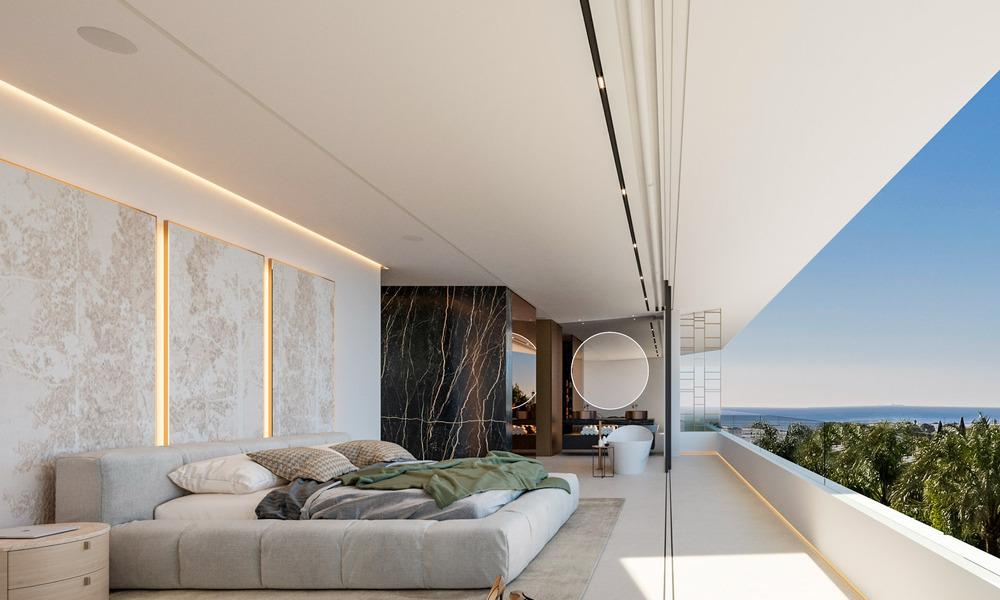 Nieuw innovatief project te koop bestaande uit 6 exclusieve villa’s met zeezicht, op loopafstand van Puerto Banus in Nueva Andalucia, Marbella 47247
