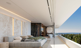 Nieuw innovatief project te koop bestaande uit 6 exclusieve villa’s met zeezicht, op loopafstand van Puerto Banus in Nueva Andalucia, Marbella 47247 