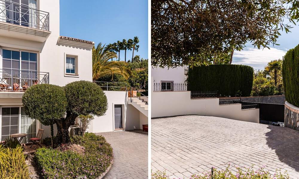 Charmante, Andalusische villa te koop met rustgevend uitzicht op de golfbanen in een begeerde woonwijk in La Quinta, Benahavis - Marbella 47714