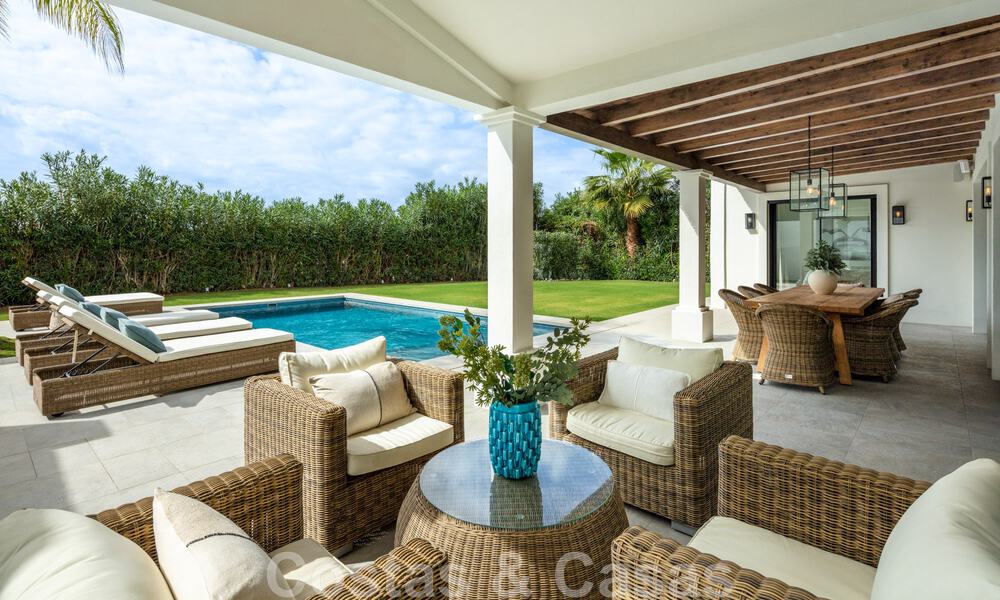 Contemporaine, mediterrane luxevilla te koop in Nueva Andalucia’s golfvallei, Marbella 47928