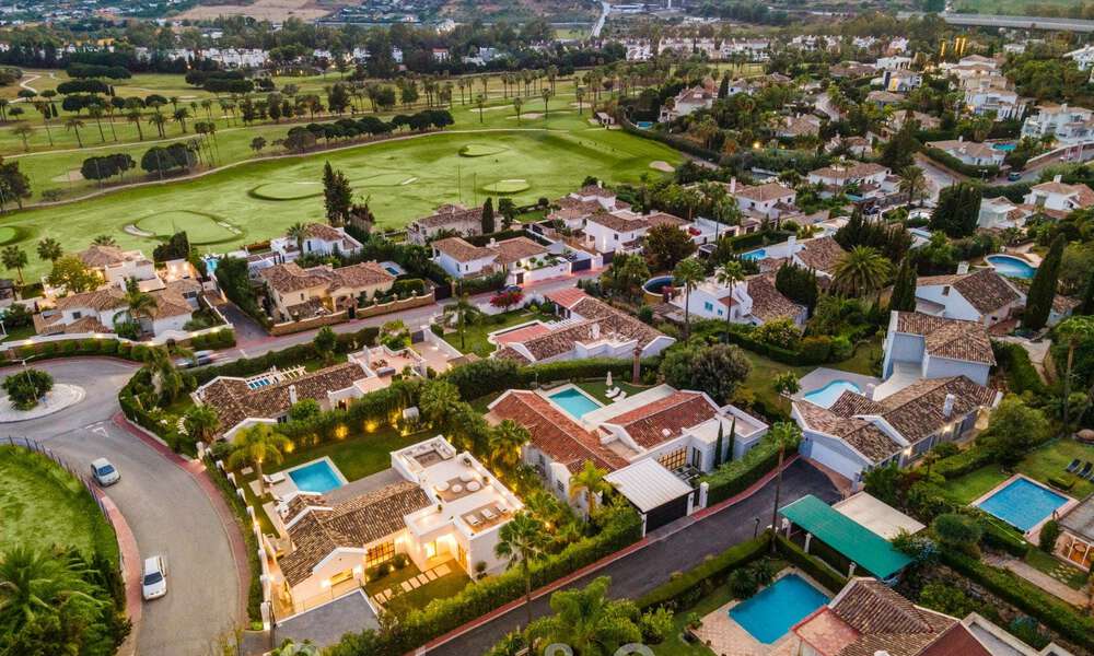 Contemporaine, mediterrane luxevilla te koop in Nueva Andalucia’s golfvallei, Marbella 47937