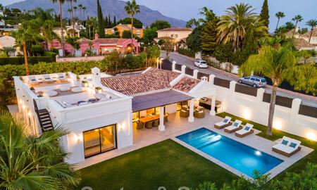 Contemporaine, mediterrane luxevilla te koop in Nueva Andalucia’s golfvallei, Marbella 47938