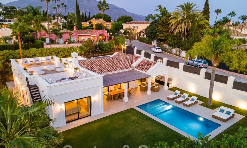 Contemporaine, mediterrane luxevilla te koop in Nueva Andalucia’s golfvallei, Marbella 47938