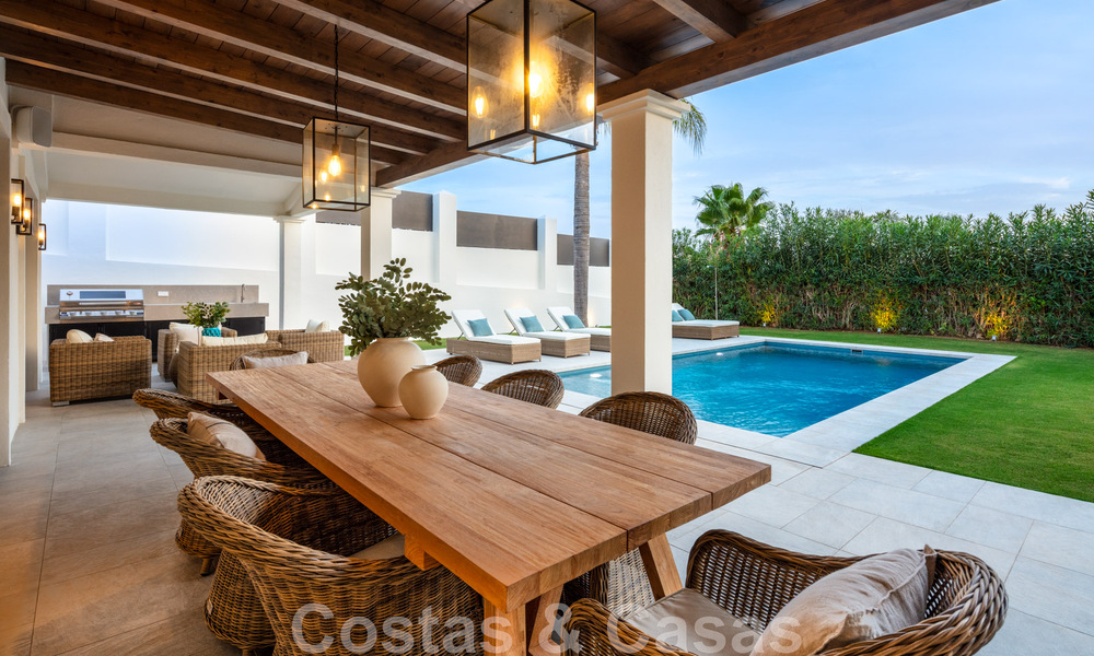 Contemporaine, mediterrane luxevilla te koop in Nueva Andalucia’s golfvallei, Marbella 47942