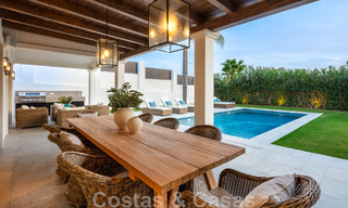 Contemporaine, mediterrane luxevilla te koop in Nueva Andalucia’s golfvallei, Marbella 47942 