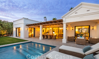 Contemporaine, mediterrane luxevilla te koop in Nueva Andalucia’s golfvallei, Marbella 47947 