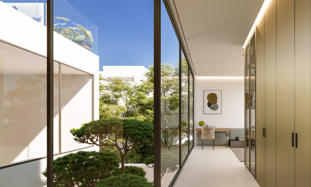 Herverkoop! Luxevilla te koop in een nieuw innovatief project bestaande uit 12 geavanceerde villa’s met zeezicht, op de Golden Mile van Marbella 47763