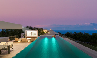 Herverkoop! Luxevilla te koop in een nieuw innovatief project bestaande uit 12 geavanceerde villa’s met zeezicht, op de Golden Mile van Marbella 47772 
