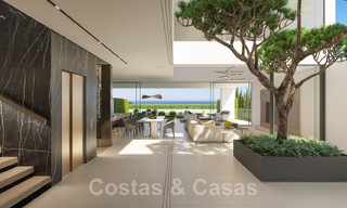Herverkoop! Luxevilla te koop in een nieuw innovatief project bestaande uit 12 geavanceerde villa’s met zeezicht, op de Golden Mile van Marbella 47773 