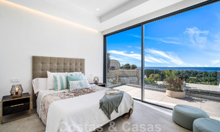 Moderne nieuwbouwvilla met infinity pool en panoramisch zeezicht te koop ten oosten van Marbella centrum 51924 