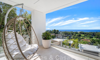 Moderne nieuwbouwvilla met infinity pool en panoramisch zeezicht te koop ten oosten van Marbella centrum 51929 