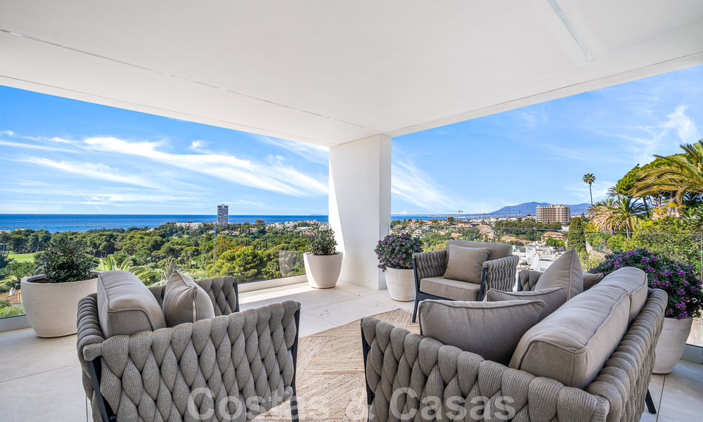 Moderne nieuwbouwvilla met infinity pool en panoramisch zeezicht te koop ten oosten van Marbella centrum 51933
