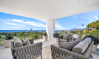 Moderne nieuwbouwvilla met infinity pool en panoramisch zeezicht te koop ten oosten van Marbella centrum 51933 