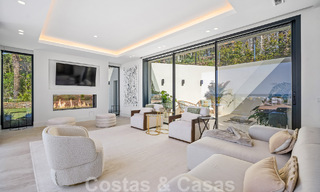 Moderne nieuwbouwvilla met infinity pool en panoramisch zeezicht te koop ten oosten van Marbella centrum 51936 